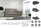 Sofa VIVA III SILVER - 2