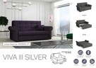 Sofa VIVA III SILVER - 11