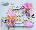 Kartka z życzeniami w pudełku z okazji 40 urodzin - Różowa - 2
