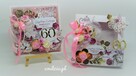 Kartka z życzeniami w pudełku z okazji 40 urodzin - Różowa - 13