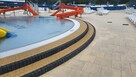 Palisady trapezowe obrzeża betonowe kolorowe - 3