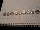 monety USA (one cent ,one dime ,five cents) rozne roczniki - 1