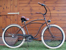 Rower miejski beach Cruiser RoyalBi męski 26 / 28 BROWNIE - 7