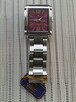 Męski zegarek Perfect, z fioletowym cyferblatem, z pudełkiem - 3
