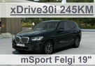 BMW X3 xDrive 30i 245KM Pakiet M Felgi 19" Pakiet Innowacji  Led 3445zł - 1