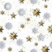 Gwiazdka, tkanina obiciowa, dekoracyjna, świąteczna - 3
