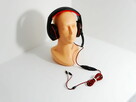 Słuchawki EasyAcc Stereo X2 czarno-czerwone - 1