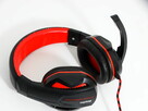 Słuchawki EasyAcc Stereo X2 czarno-czerwone - 11