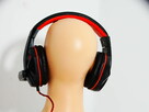 Słuchawki EasyAcc Stereo X2 czarno-czerwone - 5