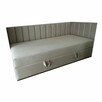 MILO łóżko 110/200cm z zagłowiem narożnym i panelem bocznym - 2