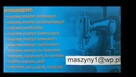FILM! Maszyna do szycia kaletnicza Tapicerska Pfaff 1245 - 10