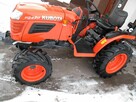 Mini Traktorek Kubota B2420 Mały Ogrodniczy Wspomaganie! - 3