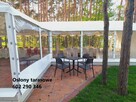 Przezroczysta roleta z montażem, zadaszenie na taras altanę - 2