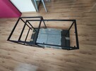 IKEA stolik 90x50 cm czarny w świetnym stanie bez zarysowań. - 2
