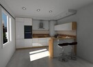 Projekt kuchni 3D wizualizacja kuchnie na wymiar projekty - 4