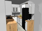 Projekt kuchni 3D wizualizacja kuchnie na wymiar projekty - 5