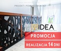 BALUSTRADA DREWNIANA, BARIERKA AŻUROWA, PANEL AŻUROWY, PRODU - 7