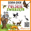 POLSKIE ZWIERZĘTA duża EKO GRA planszowa dla dzieci A1 A0 - 3