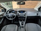 Ford Focus 1.6TDCI 115KM, Lift, 2015r, LEDY, Titanium, Odpalanie bezkluczykowe - 10