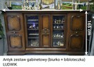 Sprzedam dwa zestawy mebli gabinetowych antycznych - 6