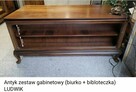Sprzedam dwa zestawy mebli gabinetowych antycznych - 5