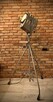 Lampa loft Vintage filmowa PRL 1963 r - 14