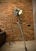 Lampa loft Vintage filmowa PRL 1963 r - 12