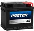 Akumulator PROTON 45Ah 350A Kwiatowa 3A/4L - 1