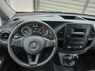 Mercedes Vito 111 CDI 114KM LONG bezwypadek NISKI PRZEBIEG FV 23% 3 osobowy KLIMA - 8