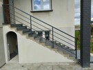 Balustrady Balustrada zewnętrzna wewnętrzna schody stalowe - 11