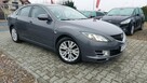 Mazda 6 2.0 147PS Alusy 17 Benzyna Klimatronic Szyberdach 2xPDC Oplacony Exlus - 6