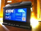 Akumulator Exide Excell 60Ah 540A EB602 EN PRAWY PLUS TCZEW - 1