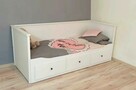 Łóżko IKEA HEMNES + 1 gruby materac - możliwa dostawa! - 1