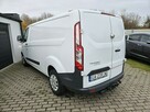 Ford Transit Custom 2.2 TDCi 125KM LONG bezwypadek BDB WYPOSAŻENIE FV 23% 3 osobowy L2 - 2