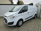 Ford Transit Custom 2.2 TDCi 125KM LONG bezwypadek BDB WYPOSAŻENIE FV 23% 3 osobowy L2 - 11