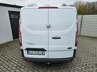 Ford Transit Custom 2.2 TDCi 125KM LONG bezwypadek BDB WYPOSAŻENIE FV 23% 3 osobowy L2 - 16