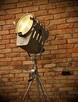 Lampa duża podłogowa loft Vintage lata 60 PRL - 6
