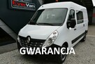 Renault Master 7 osobowy brygadówka max doka pełna opcja servis regały - 1