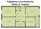 Przestronne M3 mieszkanie 3 pokojowe Kielce wysoki standard - 16