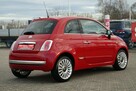 Fiat 500 AUTOMAT 1,2 69 KM  70 TYS. KM. PANORAMA  KLIMA   DOINWESTOWANY - 4