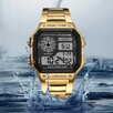 CASIO LED digital, sportowy, MILITARY, SWIMM zegarek - 2