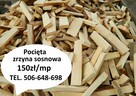 Opał - pocięta zrzyna sosnowa drewno rozpałka węgiel pellet - 1