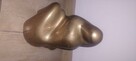 Figura mosiężna para kochanków w uścisku - 3