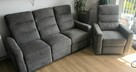 Komplet wypoczynkowy Marisa. NOWY.sofa+dwa fotele - 1