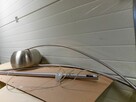 Lampa podłogowa chrom stojąca duża z regulacją - 6