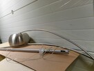 Lampa podłogowa chrom stojąca duża z regulacją - 5