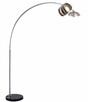 Lampa podłogowa chrom stojąca duża z regulacją - 2