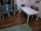 Duży rozkładany stół+6 krzeseł - 6