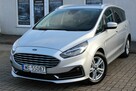 Ford S-Max Titanium SalonPL FV23% Navi Kamera Tempomat Grzane Fotele Kierownica - 3
