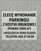 Zlecę wykonanie parkingu